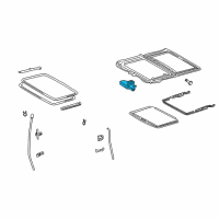 OEM 2002 Toyota Camry Motor Assembly Diagram - 63260-33040