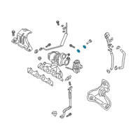 OEM 2016 Hyundai Santa Fe Sport Gasket Diagram - 17512-12000