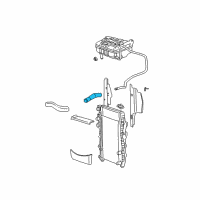 OEM Jeep Liberty Hose-Radiator Outlet Diagram - 55037912AA