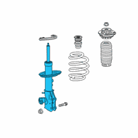 OEM Cadillac XT6 Strut Diagram - 84643231