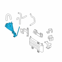 OEM 1998 Nissan Pathfinder Tube Assy-Oil Cooler Diagram - 21621-0W000