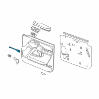 OEM 2003 Chevrolet Suburban 1500 Switch, Driver Seat Adjuster Memory, Heater And Pedal Diagram - 15116862