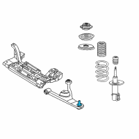 OEM 2004 Dodge Neon Ball Join-Lower Control Arm Diagram - 4656010AE