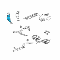 OEM Converter & Pipe Diagram - 25798276