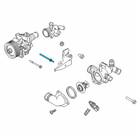 OEM 2017 Ford Transit-150 Water Pump Assembly Stud Diagram - -W715379-S442