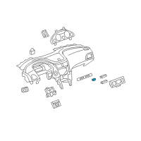 OEM Saturn Outlook Hazard Switch Diagram - 20929341