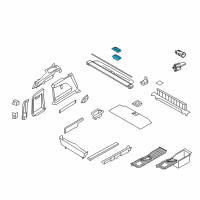 OEM 2014 BMW X5 SET, HANDLE RECESS PLATES Diagram - 51-47-7-400-251