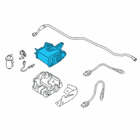 OEM Hyundai Kona CANISTER Assembly Diagram - 31410-J9500