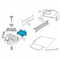 OEM 2014 Chevrolet Caprice Jack Diagram - 92265119