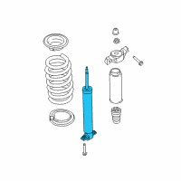 OEM Ford Edge Shock Diagram - F2GZ-18125-P