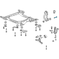 OEM Cadillac ELR Yoke Lower Bolt Diagram - 13258478