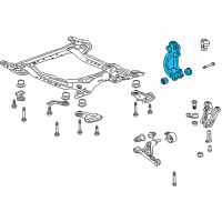 OEM Buick Envision Yoke Diagram - 84179596