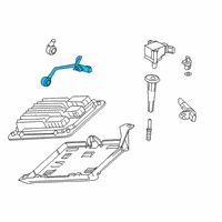 OEM Cadillac XT4 Knock Sensor Diagram - 55503494