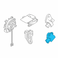 OEM 2020 Infiniti QX50 Sensor Assembly-Side Air Bag Diagram - K8830-5NA0A