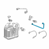 OEM 2021 Chevrolet Malibu Outlet Tube Diagram - 12674487