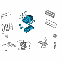 OEM 2008 Dodge Ram 1500 Engine Intake Manifold Complete Assembly Diagram - 5175896AB