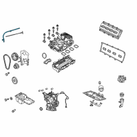 OEM Chrysler Aspen Tube-Engine Oil Indicator Diagram - 53021322AB