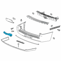 OEM 2018 Cadillac Escalade ESV Reflector Diagram - 84240626