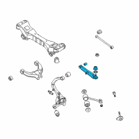 OEM Kia Amanti Arm Assembly-Rear Center, RH Diagram - 552103F000