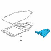 OEM 1997 BMW 540i Oil Carrier Diagram - 24-11-1-421-209