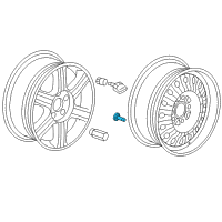 OEM 2004 Chrysler Pacifica Stem-Wheel Sensor Valve Diagram - 4897346AA