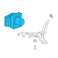 OEM 2015 Honda Crosstour Modulator Assembly Vsa (Rewritable) Diagram - 57110-TP6-A11