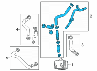 OEM 2020 Cadillac XT5 Outlet Pipe Diagram - 55510923