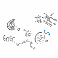 OEM 2009 Lexus IS350 Hose, Flexible Diagram - 90947-02E48