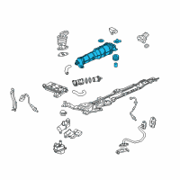 OEM 2020 Honda Fit Canister Assembly Diagram - 17011-T5R-A01