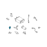 OEM 1998 Nissan Frontier Valve Assembly-SOLENOID Diagram - 14956-38U01