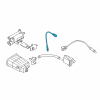 OEM Hyundai Elantra GT Sensor Assembly-Oxygen Diagram - 39210-2E200