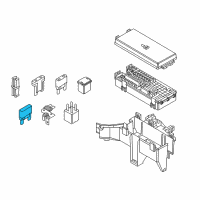 OEM 2016 Ford Taurus Circuit Breaker Diagram - D9AZ-14526-A