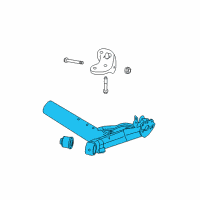 OEM 2017 Ford Fiesta Axle Beam Diagram - BE8Z-5035-A