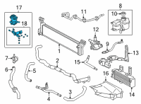 OEM 2018 Lexus RX450hL Pump Assy, Oil W/Motor Diagram - 35300-48020