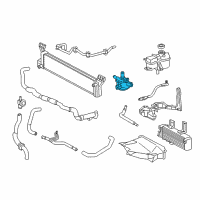 OEM 2022 Lexus RX450h Pump Assy, Water W/Motor Diagram - G9040-52020