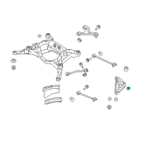 OEM Infiniti QX60 Bush Diagram - 55157-JF00A