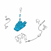 OEM 2020 Nissan Maxima Transmission Control Device Assembly Diagram - 34901-4RA0A