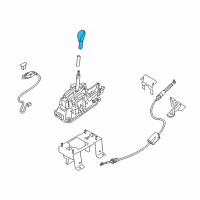 OEM 2016 Nissan Maxima Knob Assy-Control Lever, Auto Diagram - 34910-4RA0A