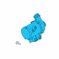 OEM BMW 535xi Engine Water Pump Diagram - 11-51-7-586-925