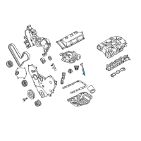 OEM 2008 Dodge Grand Caravan Tube-Engine Oil Indicator Diagram - 4593605AA