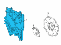 OEM Acura TLX SHROUD Diagram - 19015-6S9-A01