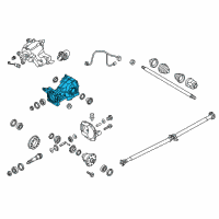 OEM 2016 Hyundai Tucson Carrier Assembly Diagram - 53010-3B511