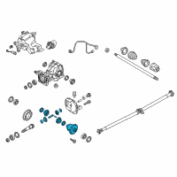 OEM 2021 Hyundai Tucson Case Assembly-Differential Diagram - 53020-3B510