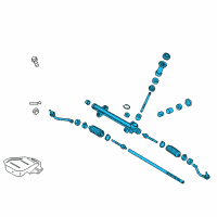OEM Kia Optima Gear Assembly-Steering Diagram - 565003V400