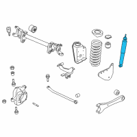 OEM 2013 Ford F-250 Super Duty Shock Diagram - BC3Z-18124-Q