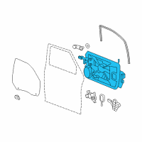 OEM Dodge Ram 2500 Panel-Carrier Plate Diagram - 68044848AB