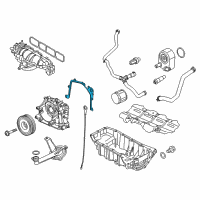 OEM 2015 Ford Transit Connect Oil Pump Gasket Diagram - BM5Z-6659-B