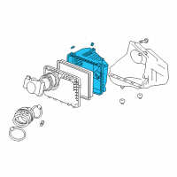 OEM Chevrolet Monte Carlo Upper Housing Diagram - 12566157