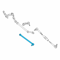 OEM 2002 GMC Savana 1500 Relay Rod Diagram - 26050382