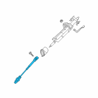 OEM 2018 BMW X3 STEERING SPINDLE BOTTOM W/DO Diagram - 32-30-6-887-185